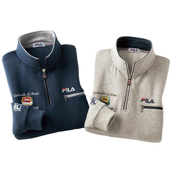 FILA(フィラ) いつでも活躍ジップアップトレーナー 1枚