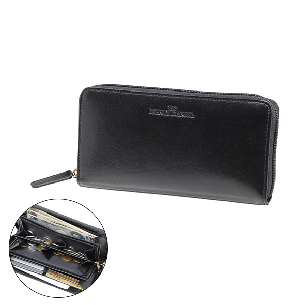 新品★Henri Bendel （ヘンリーベンデル）長財布 HENRI BENDEL 長財布 クロコ型押し ブルー 訳あり - メルカリ