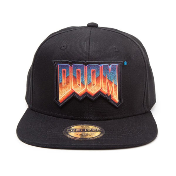 DOOM（ドゥーム） ”DOOM” ロゴ付スナップバックキャップ 1個