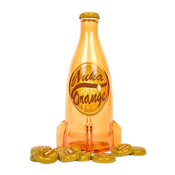 新品未開封【Fallout】ヌカチェリー グラスボトル＆キャップ　ヌカ・コーラ瓶 Fallout ヌカ・コーラ・チェリー ガラスボトル&キャップ